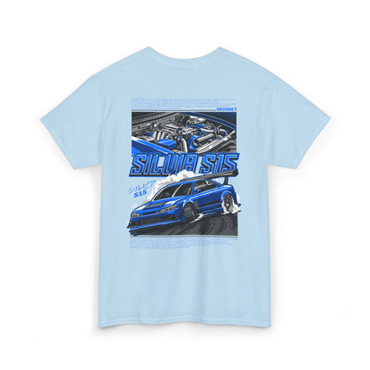 SILVIA S15 SR20DET T-SHIRT – BLUE EDITION
