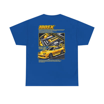 180SX SR20DET T-SHIRT - YELLOW EDITION